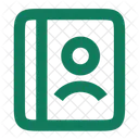 Telefonbuch Symbol