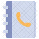 Telefonbuch Adressbuch Kontaktbuch Symbol