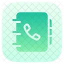 Telefonbuch Terminkalender Notizbuch Symbol