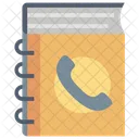 Telefonbuch Kontaktbuch Kontaktdaten Symbol