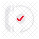 Telefone Verificar Confirmar Icon