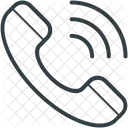 Telefone Receptor Chamada Ícone
