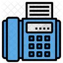 Telefone Fax Telefone Ícone
