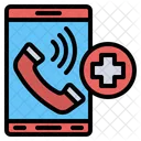 Telefonema Chamada Medico Ícone