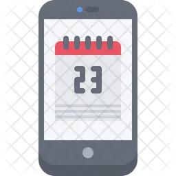 Calendário do telefone  Ícone