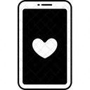 Telefone Coracao Amor Dia Dos Namorados Ícone