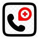 Telefone De Emergencia Chamada De Emergencia Emergencia Ícone