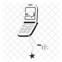 Virar telefone  Ícone