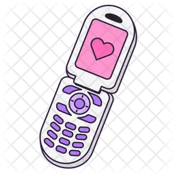 Telefone flip  Ícone