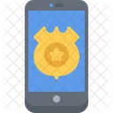 Telefone Policial Ligar Ícone