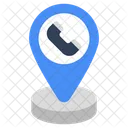 Localizacao Da Chamada Localizacao Do Telefone Direcao Icon