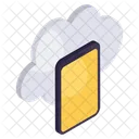 Telefone Na Nuvem Smartphone Na Nuvem Celular Na Nuvem Icon