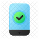 Verificado Telefone Tela De Login Ícone