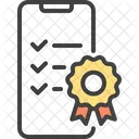 Smartphone I Phone Checkliste Symbol