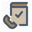 Reservieren Anrufen Anfragen Symbol