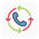 Anrufen Batterie Kommunikation Icon