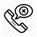 Telefono Desconectar Finalizar Llamada Icono