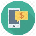 Telefono Dinero Smartphone Icono