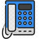 Telefono Fijo Fax Icono