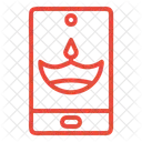 Telefono Diwali Hindu Icono