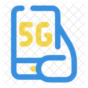 Teléfono 5G  Icono