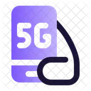 Teléfono 5G  Icono