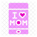 Telefono Madre Dia De La Madre Icon