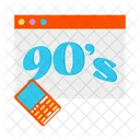 Teléfono de los 90  Icono