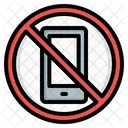 Telefono Senal Prohibicion Icon