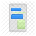 Chat Telefonico Chat Comunicacion Icono