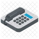 Telefono De Oficina Telefono Vo IP Telefonos Vo IP De Negocios Icono