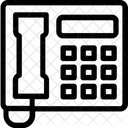 Teléfono fijo  Icono