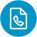 Teléfono  Icono