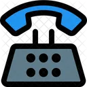 Telefono Fijo Telefono Antiguo Icono