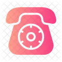 Telefono Comunicacion Telefono Antiguo Icono