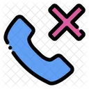 Telefono Llamada Perdida Icono