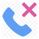 Telefono Llamada Perdida Icono