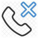 Telefono Llamada Perdida Icono
