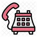 Telefono Llamada Telefonica Telefono Antiguo Icono