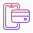 Telefono Inteligente Pago Pago En Linea Icono