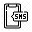 Telefono Inteligente Sms Mensaje De Texto Icono