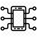 Telefono Inteligente Android Conexion Icono