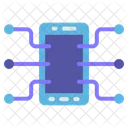 Telefono Inteligente Android Conexion Icono