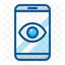 Smartphone Espia Virus Icono