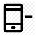 Smartphone Eliminar Cancelar Icono