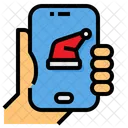 Smartphone Navidad Navidad Icono
