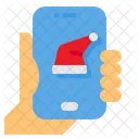Smartphone Navidad Navidad Icono