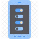 Telefono Inteligente Configuracion Menu Icon