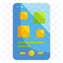 Telefono Inteligente Aplicacion Menu Icono