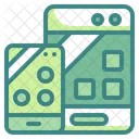 Telefono Inteligente Tableta Dispositivos Icono